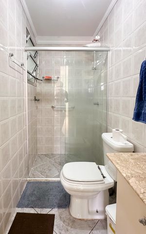 Apartamento para alugar com 60m², 2 quartos e 1 vaga Apartamento para alugar com 60m², 2 quartos e 1 vagaBanheiro Social
