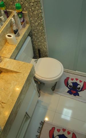 Apartamento à venda com 60m², 3 quartos e 1 vagaBanheiro Social 