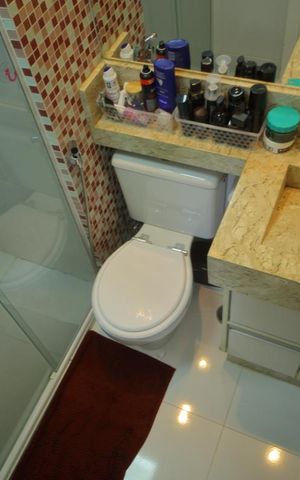 Apartamento à venda com 60m², 3 quartos e 1 vagaBanheiro da Suíte