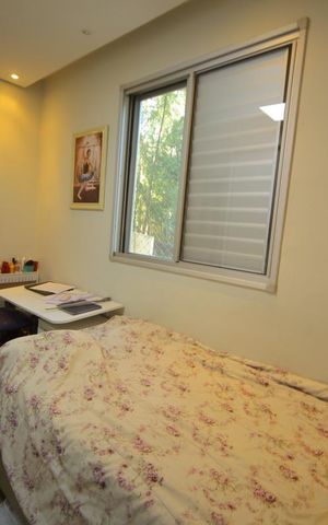 Apartamento à venda com 60m², 3 quartos e 1 vagaQuarto 2 