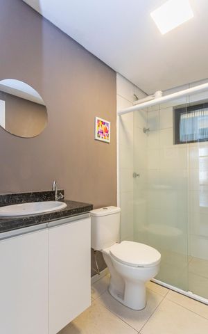 Studio para alugar com 23m², 1 quarto e sem vagaBanheiro