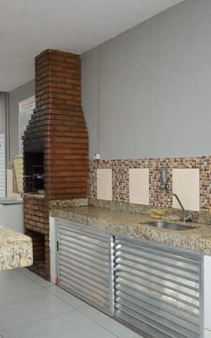 Apartamento à venda com 41m², 2 quartos e 1 vagaÁrea comum - Salão de festas - Churrasqueira
