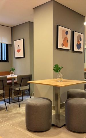 Studio à venda com 35m², 1 quarto e sem vaga