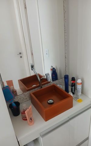 Apartamento à venda com 44m², 2 quartos e 1 vaga Apartamento à venda com 44m², 2 quartos e 1 vagaBanheiro