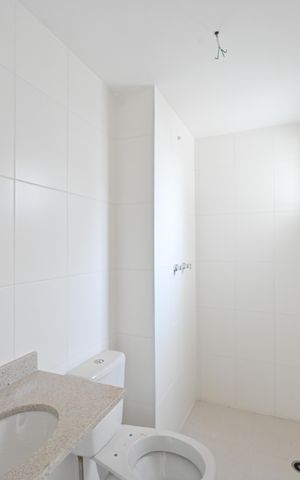 Apartamento para alugar com 66m², 2 quartos e 1 vagaBanheiro Social