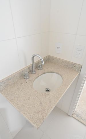 Apartamento para alugar com 66m², 2 quartos e 1 vagaBanheiro da Suíte