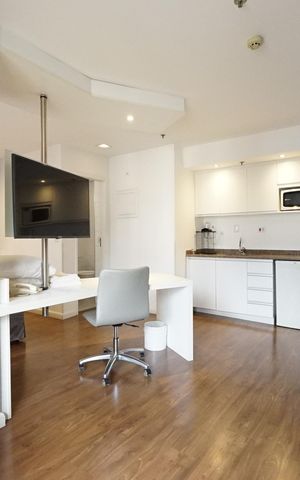 Studio à venda com 33m², 1 quarto e 1 vagaFlat