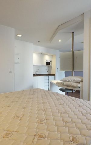 Studio à venda com 33m², 1 quarto e 1 vagaQuarto