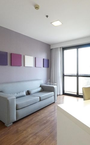 Studio à venda com 33m², 1 quarto e 1 vagaFlat