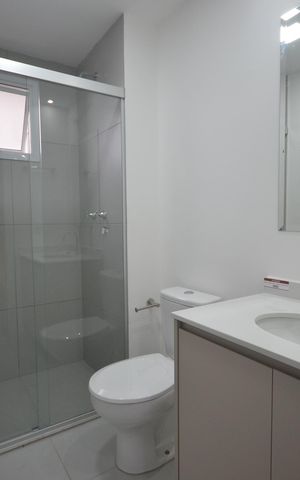 Apartamento para alugar com 70m², 3 quartos e 1 vagaBanheiro do Quarto 1