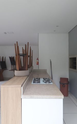 Apartamento para alugar com 51m², 2 quartos e 1 vagaÁrea comum - Salão de festas