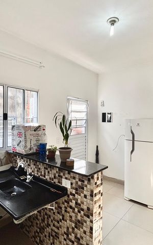 Casa para alugar com 30m², 1 quarto e sem vaga Casa para alugar com 30m², 1 quarto e sem vagaCozinha