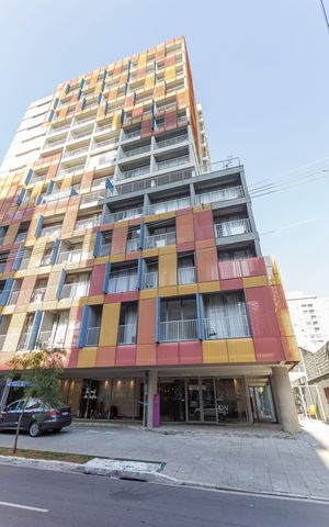 Studio à venda com 39m², 1 quarto e sem vaga Studio à venda com 39m², 1 quarto e sem vagaFachada