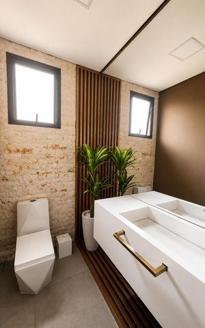Casa à venda com 376m², 4 quartos e 4 vagas Casa à venda com 376m², 4 quartos e 4 vagasBanheiro