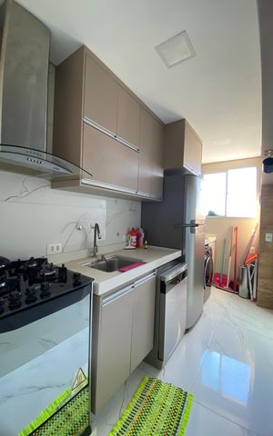 Apartamento para alugar com 42m², 2 quartos e 2 vagas Apartamento para alugar com 42m², 2 quartos e 2 vagasCozinha