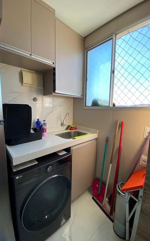 Apartamento para alugar com 42m², 2 quartos e 2 vagas Apartamento para alugar com 42m², 2 quartos e 2 vagasÁrea de Serviço