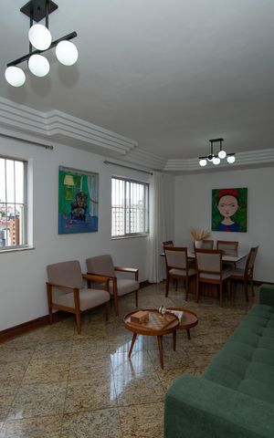 Apartamento à venda com 140m², 4 quartos e 2 vagas Apartamento à venda com 140m², 4 quartos e 2 vagasSALA