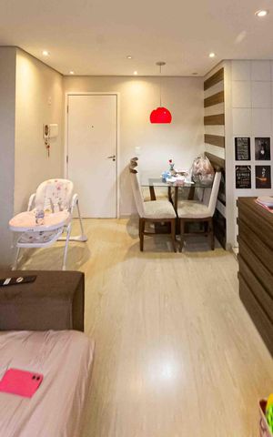 Apartamento à venda com 49m², 2 quartos e 1 vaga Apartamento à venda com 49m², 2 quartos e 1 vagaSala