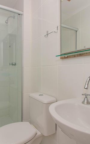 Apartamento para alugar com 62m², 2 quartos e 1 vaga Apartamento para alugar com 62m², 2 quartos e 1 vagaBanheiro