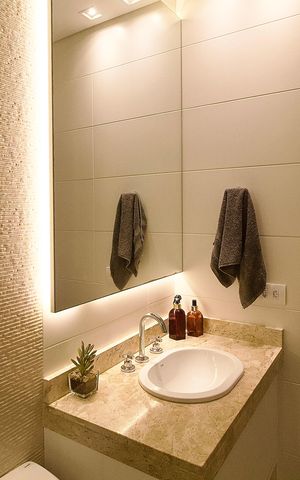 Apartamento à venda com 80m², 2 quartos e 2 vagas Apartamento à venda com 80m², 2 quartos e 2 vagasBanheiro