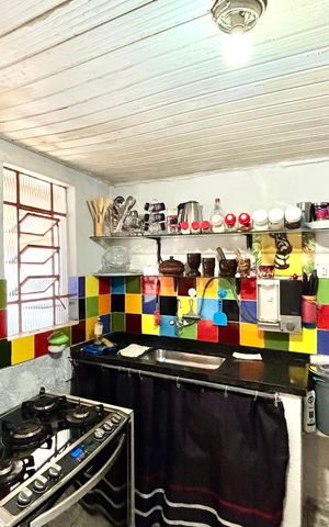 Casa para alugar com 80m², 2 quartos e 3 vagas Casa para alugar com 80m², 2 quartos e 3 vagasCozinha