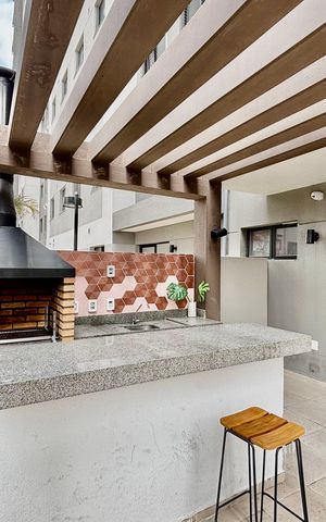 Apartamento à venda com 38m², 2 quartos e sem vaga Apartamento à venda com 38m², 2 quartos e sem vagaÁrea comum - Churrasqueira