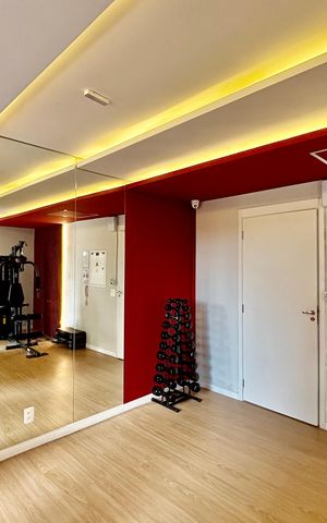 Apartamento à venda com 38m², 2 quartos e sem vaga Apartamento à venda com 38m², 2 quartos e sem vagaAcademia