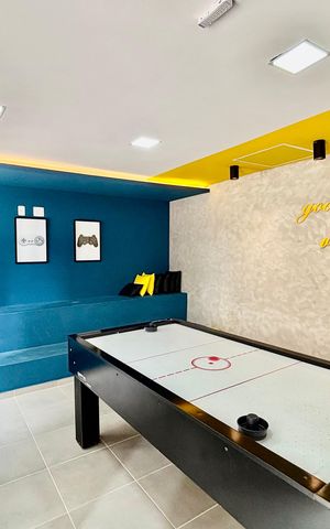 Apartamento à venda com 38m², 2 quartos e sem vaga Apartamento à venda com 38m², 2 quartos e sem vagaSalão de jogos