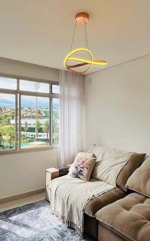 Apartamento para alugar com 90m², 2 quartos e 1 vaga