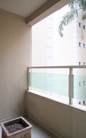 Apartamento à venda com 62m², 3 quartos e 1 vagaVaranda