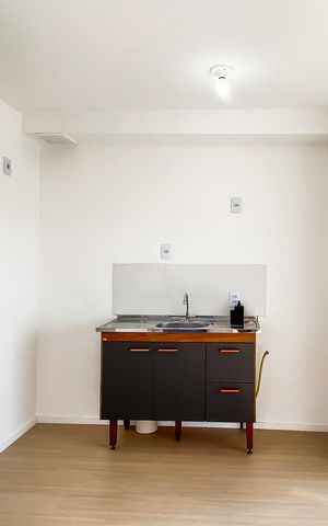 Apartamento para alugar com 35m², 2 quartos e sem vaga Apartamento para alugar com 35m², 2 quartos e sem vagaSala/cozinha