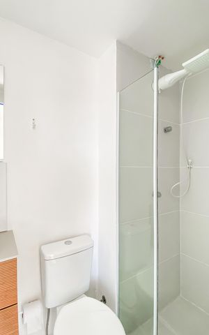 Apartamento para alugar com 35m², 2 quartos e sem vaga Apartamento para alugar com 35m², 2 quartos e sem vagaBanheiro