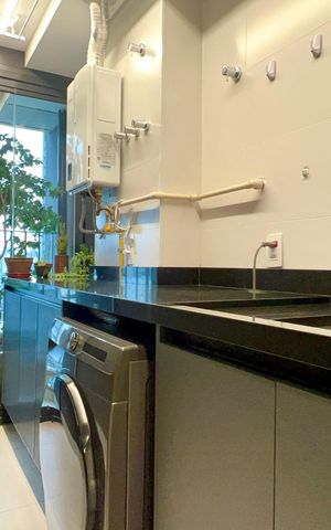 Apartamento à venda com 82m², 2 quartos e 1 vaga Apartamento à venda com 82m², 2 quartos e 1 vagaÁrea de Serviço