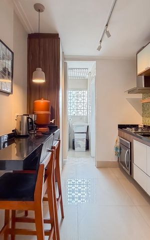 Apartamento para alugar com 100m², 2 quartos e 1 vaga Apartamento para alugar com 100m², 2 quartos e 1 vagaCozinha