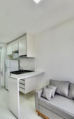 Studio para alugar com 26m², 1 quarto e sem vagaStudio