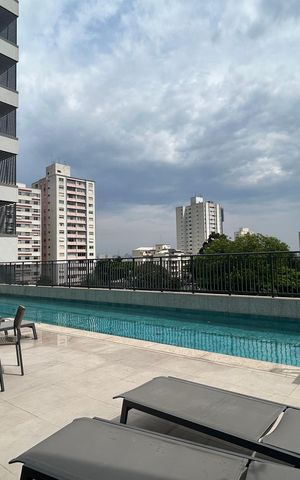 Studio para alugar com 26m², 1 quarto e sem vagaPiscina