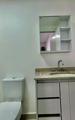 Studio para alugar com 26m², 1 quarto e sem vagaBanheiro
