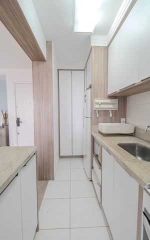 Apartamento para alugar com 60m², 2 quartos e 1 vagaCozinha e Área de Serviço