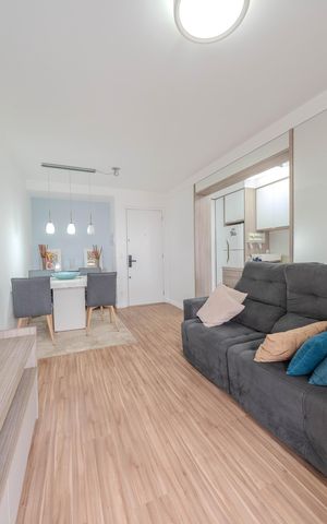 Apartamento para alugar com 60m², 2 quartos e 1 vagaSala