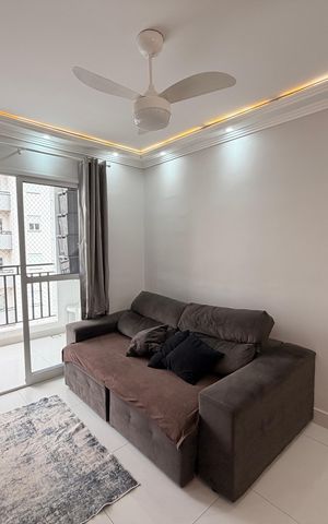 Apartamento à venda com 54m², 2 quartos e 1 vagaSala