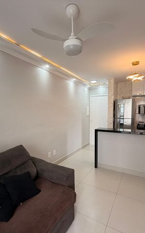 Apartamento à venda com 54m², 2 quartos e 1 vagaSala