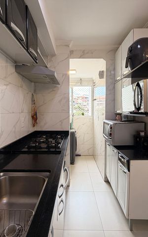 Apartamento à venda com 54m², 2 quartos e 1 vagaCozinha