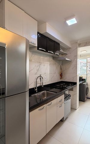 Apartamento à venda com 54m², 2 quartos e 1 vagaCozinha