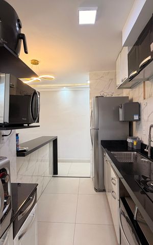 Apartamento à venda com 54m², 2 quartos e 1 vagaCozinha