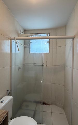 Casa de condomínio para alugar com 130m², 3 quartos e 1 vaga Casa de condomínio para alugar com 130m², 3 quartos e 1 vagaBanheiro da suíte