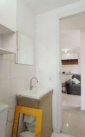 Apartamento para alugar com 50m², 2 quartos e sem vagaBanheiro