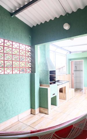 Casa para alugar com 160m², 3 quartos e 2 vagasChurrasqueira