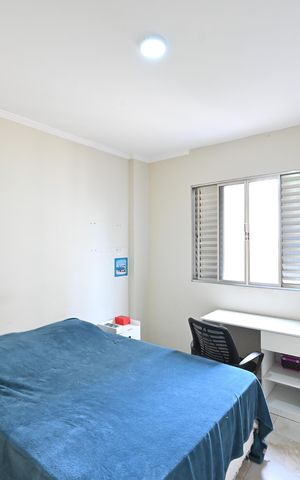 Apartamento à venda com 84m², 3 quartos e 1 vagaQuarto 2