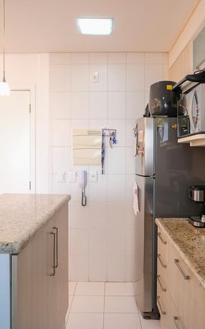 Apartamento à venda com 52m², 2 quartos e 1 vagaCozinha