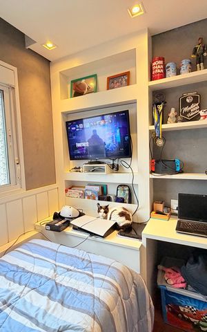 Apartamento à venda com 130m², 3 quartos e 2 vagas Apartamento à venda com 130m², 3 quartos e 2 vagasQuarto 2
